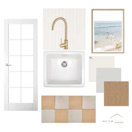 Laundry Interior Design Mood Board by Eastside Studios