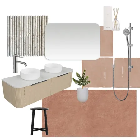 The Block House 3 Master Ensuite Week 3 Interior Design Mood Board by Beaumont Tiles on Style Sourcebook