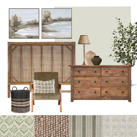 Eucalyptus Bedroom Interior Design Mood Board by Cali. Co Interiors on Style Sourcebook
