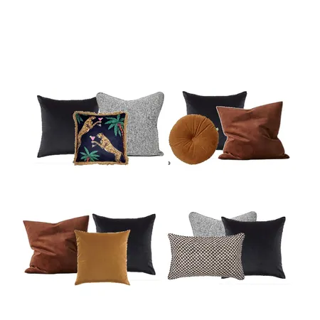 Living Cushions Interior Design Mood Board by Boutique Yellow Interior Decoration & Design on Style Sourcebook