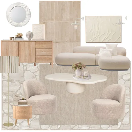 Steph & Gian Birch Flax Interior Design Mood Board by Unitex Rugs on Style Sourcebook