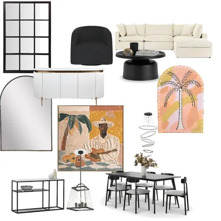 Carla James Living & Dining Room Mood Board Interior Design Mood Board by jdarinteriors on Style Sourcebook