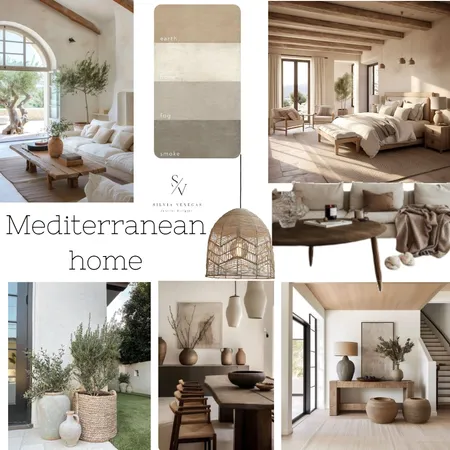 mediterranean home Interior Design Mood Board by silviavenegas on Style Sourcebook