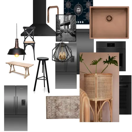 Industrial Sample Board Interior Design Mood Board by Chiefdesigns! on Style Sourcebook