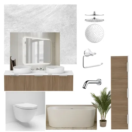 BATHROOMS Interior Design Mood Board by SARAH.SARABI333@HOTMAIL.COM on Style Sourcebook