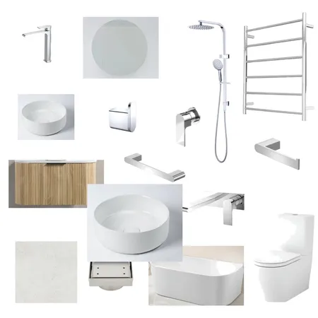 Dominic 79 bicentennial bathroom Interior Design Mood Board by TAP & TILE on Style Sourcebook