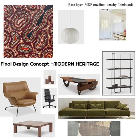 Final design concept Interior Design Mood Board by Antoniette