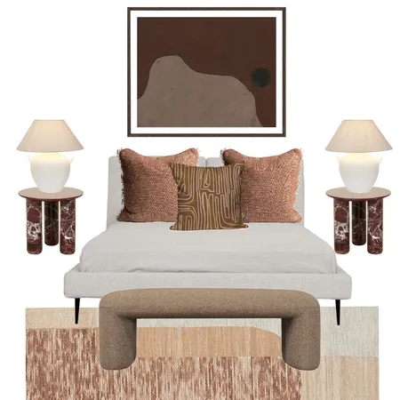 Bedroom 1 Interior Design Mood Board by hauss of styling on Style Sourcebook