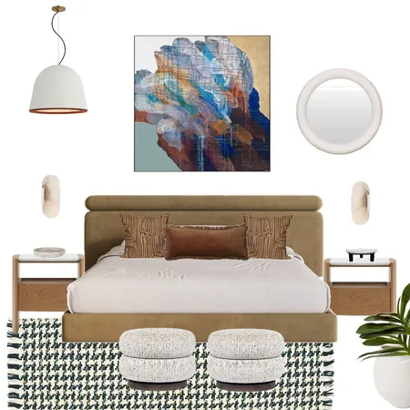 Modern Mid-Century Curve Interior Design Mood Board by Moodblogs on Style Sourcebook