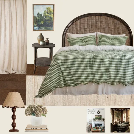 Cottage Bedroom Interior Design Mood Board by Ballantyne Home on Style Sourcebook