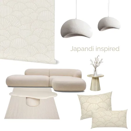 japandi inspired living room Interior Design Mood Board by studioninocka@gmail.com on Style Sourcebook