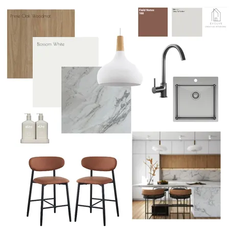 Regina St Kitchen Interior Design Mood Board by Evolve Creative Interiors on Style Sourcebook