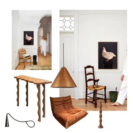 Rose fine art print Interior Design Mood Board by Austin Bloom