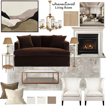 Transitional Living Room By Kailee Interior Design Mood Board by Kailee Louise on Style Sourcebook