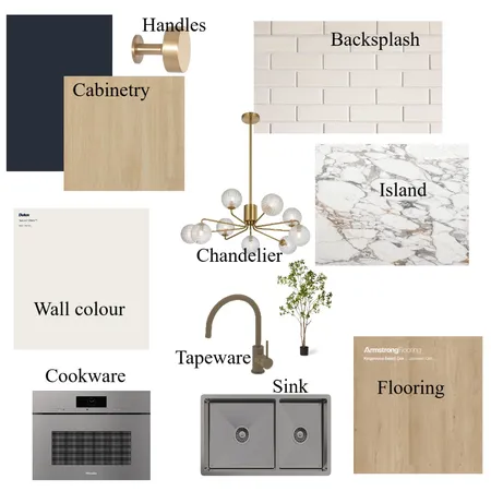 Kitchen Material Board Module 11 Interior Design Mood Board by Nobs on Style Sourcebook