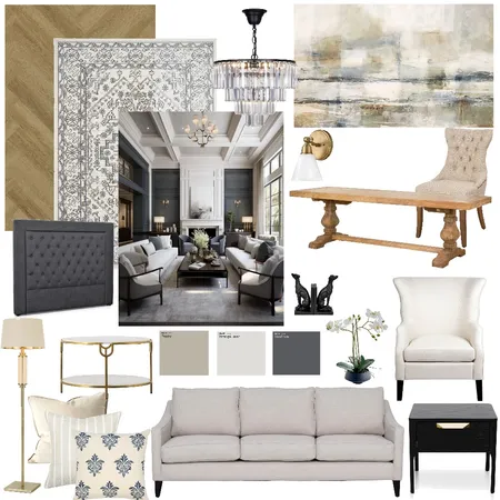 Transitional Living Room By Kailee Interior Design Mood Board by Kailee Louise on Style Sourcebook