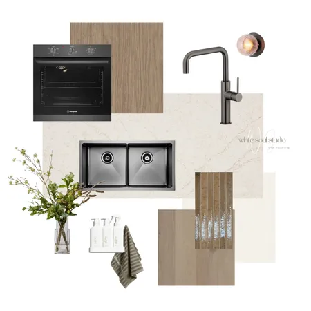 Kitchen - Grounding, contemporary luxe Interior Design Mood Board by white soul studio on Style Sourcebook