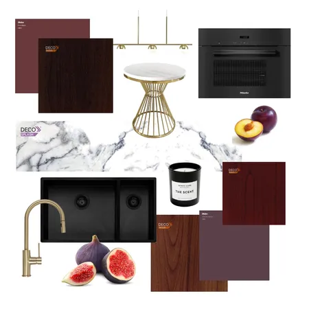 Darren Palmer Inspired- Reds and Plums Interior Design Mood Board by DECO Australia on Style Sourcebook