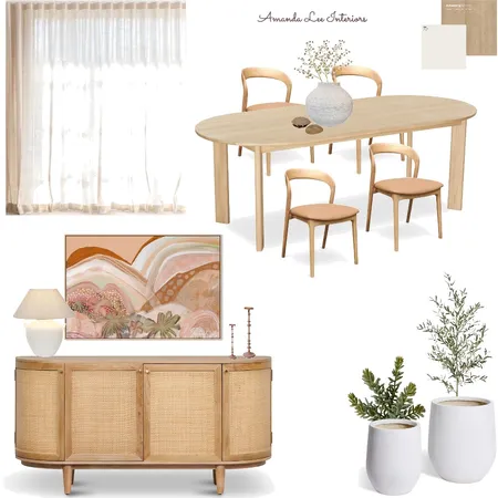 Woodloands Dining Option 2 Interior Design Mood Board by Amanda Lee Interiors on Style Sourcebook