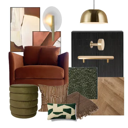 Cozy Study Interior Design Mood Board by Hardware Concepts on Style Sourcebook