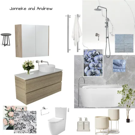 Janneke Chilcott Interior Design Mood Board by Crystal Bathrooms on Style Sourcebook
