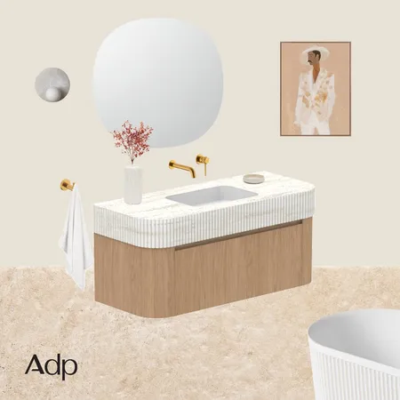 Surry Imperial | New Fluted Durasein Fluted Top Interior Design Mood Board by ADP on Style Sourcebook