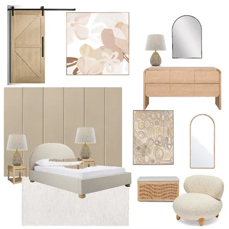 Master bedroom Interior Design Mood Board by deanne.weatherall@gmail.com on Style Sourcebook