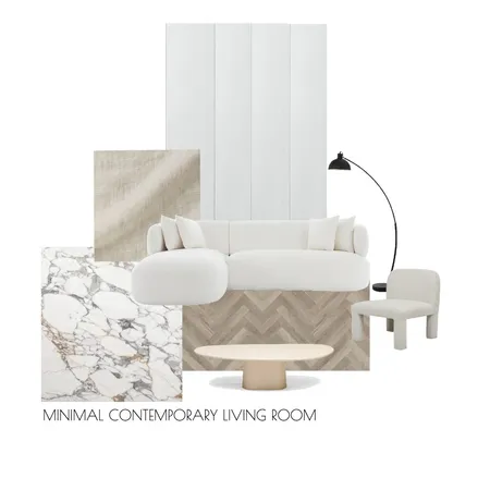 MINIMAL MODERN CONTEMPORARY LIVING ROOM Interior Design Mood Board by Shaghayeghsed on Style Sourcebook