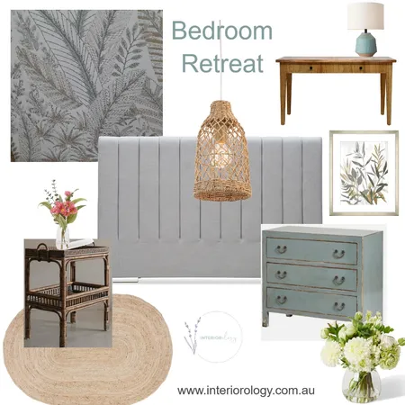 Bedroom Retreat Interior Design Mood Board by interiorology on Style Sourcebook