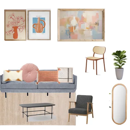 סלוןN Interior Design Mood Board by danaco