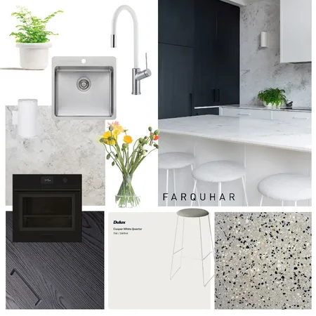 Monochrome Luxe Mood Board Interior Design Mood Board by jasminevolis on Style Sourcebook