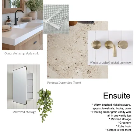 ESCAPE Ensuite Interior Design Mood Board by mandy.hosie75@gmail.com on Style Sourcebook