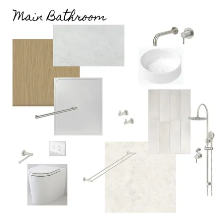 Cooper Main Bathroom Interior Design Mood Board by Jas and Jac on Style Sourcebook