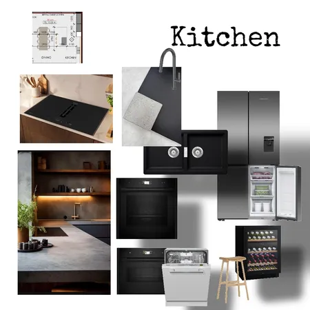Kitchen Interior Design Mood Board by Nferns24 on Style Sourcebook