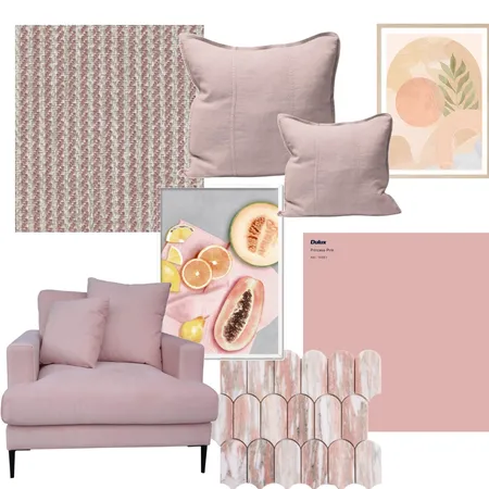 Pink mood board Interior Design Mood Board by am4313 on Style Sourcebook