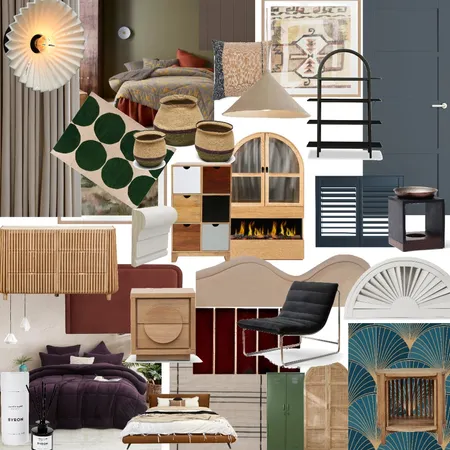 Bedroom folio final Interior Design Mood Board by yasmink2007@gmail.com on Style Sourcebook