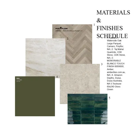 MATERIALS AND FINISHES BOARD Interior Design Mood Board by Nadja Suani on Style Sourcebook