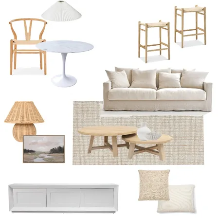 Neutral Apartment Interior Design Mood Board by Vienna Rose Interiors on Style Sourcebook