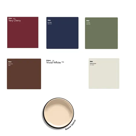 Raja - Paint Interior Design Mood Board by Bold and Personal Designs on Style Sourcebook