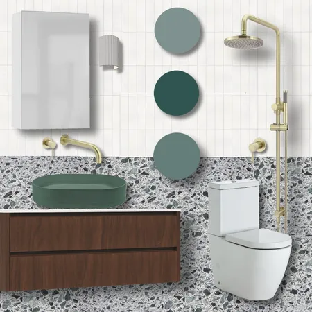 St Georges Bathroom Interior Design Mood Board by Flowe Interiors on Style Sourcebook