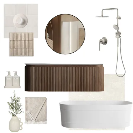 A bathroom sanctuary Interior Design Mood Board by ZURE on Style Sourcebook