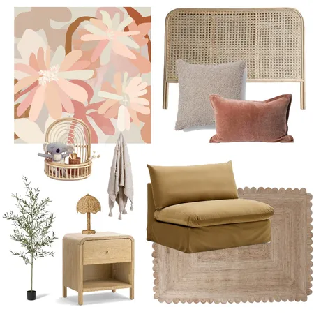 Girls Kids Room Interior Design Mood Board by homesbyj&s on Style Sourcebook