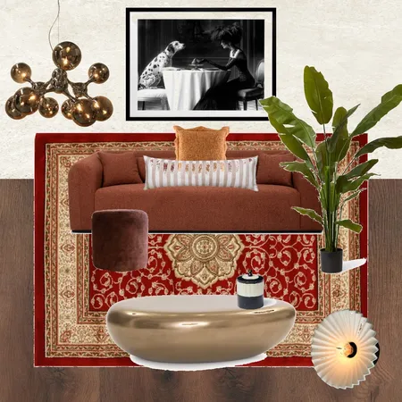 Mid-Century Modern DAVID COLOUR Interior Design Mood Board by Makayla5567$$ on Style Sourcebook