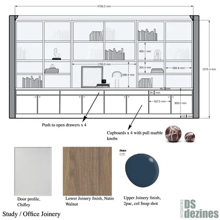Anita Study Joinery Interior Design Mood Board by DSdezines Interiors on Style Sourcebook