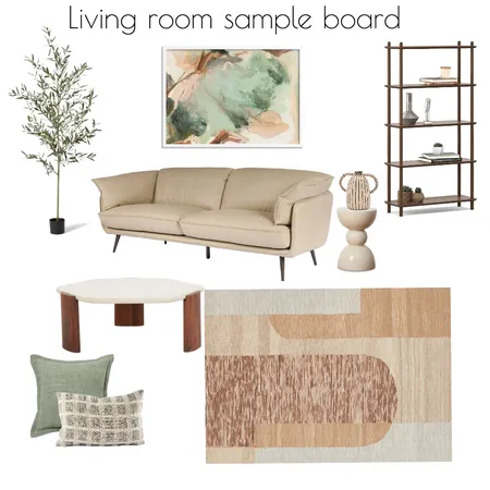 Living room sample board Interior Design Mood Board by anastasiasabina