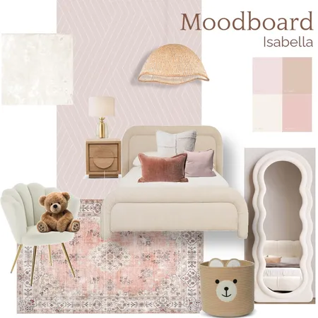 Moodboard Cuarto Niña Interior Design Mood Board by GRALATTO
