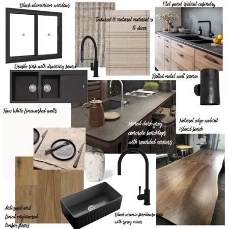 The Manse Kitchen V2 Interior Design Mood Board by BRAVE SPACE interiors on Style Sourcebook
