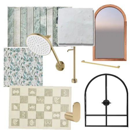 Energetic bathroom Interior Design Mood Board by Paisley Designs on Style Sourcebook