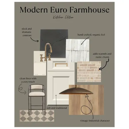 Kitchen Interior Design Mood Board by ashleyfoley