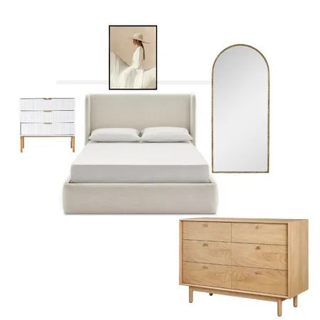 JR_Bedroom2508 Interior Design Mood Board by MEL MAR DESIGN on Style Sourcebook